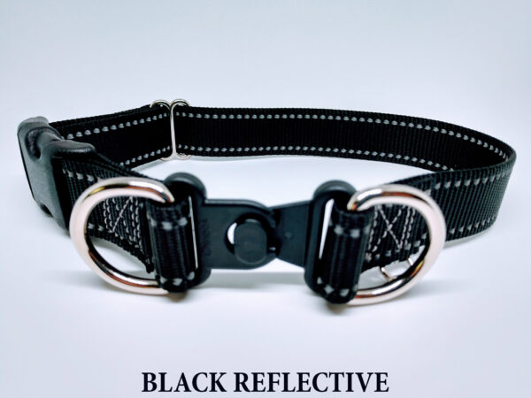 Safety buckles for collars